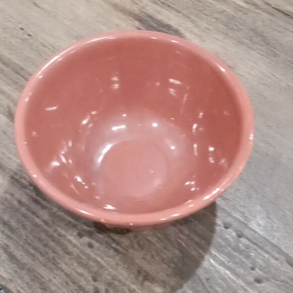 Robinson Ransbottom Pottery Early 1900's 6 1/4" vintage brown decorative bowl - Picture 3 of 5